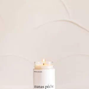 Chandelle à l'ananas, pêche & coriandre 314ml